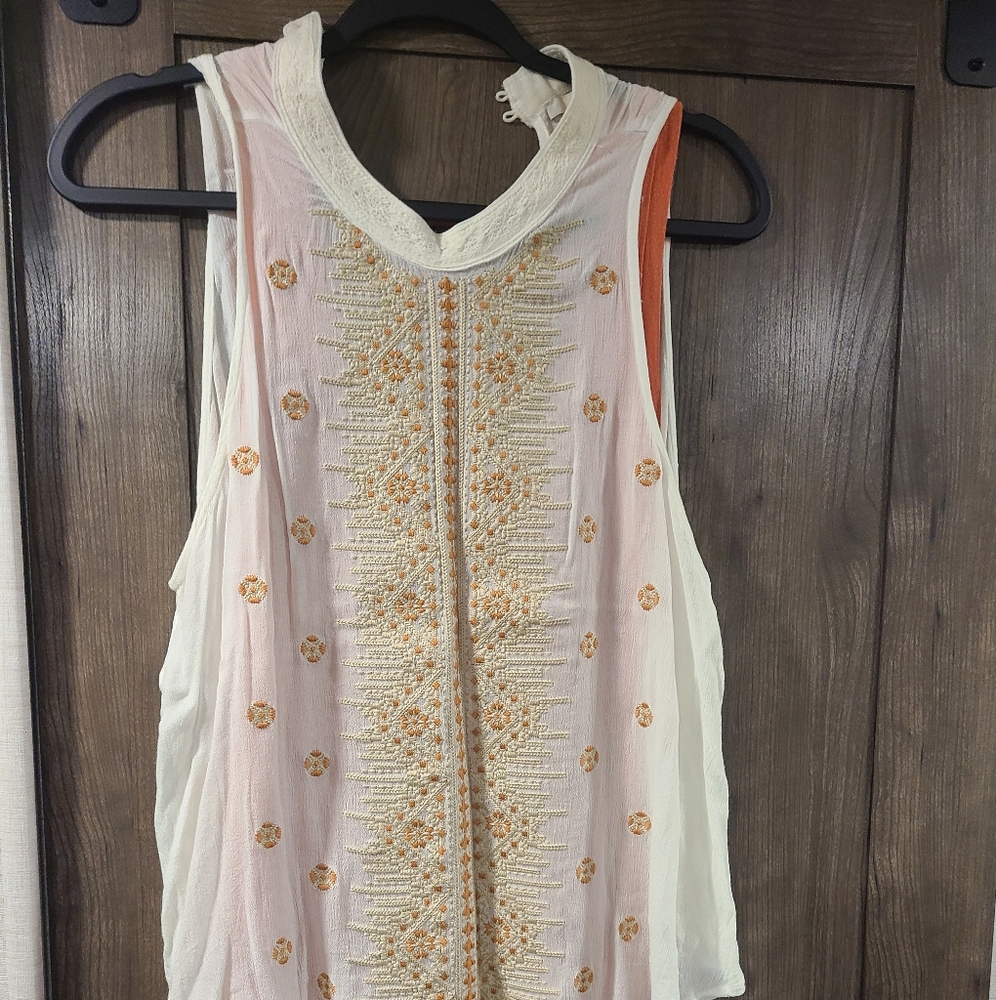 Miss Me mock neck tank